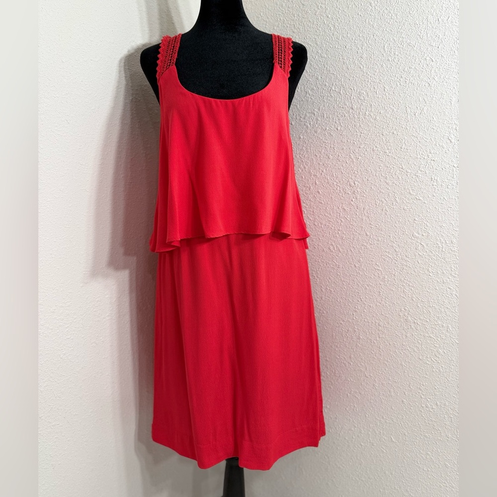 Maeve Vibrant Red Dress